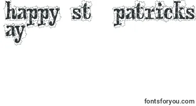 PuzzlefaceLeMonde font – St Patricks Day Fonts